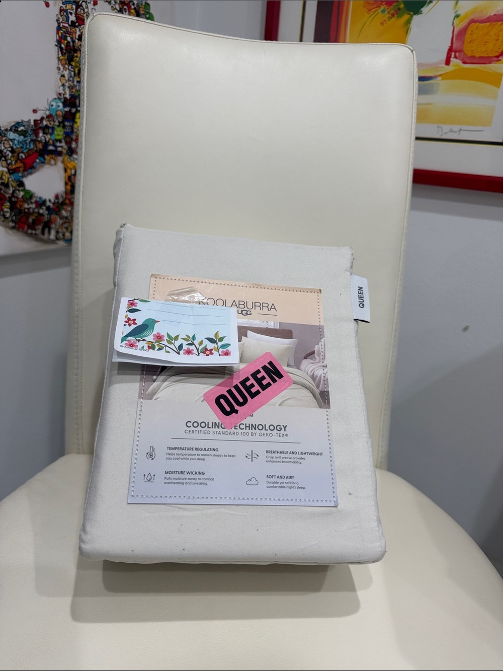 Koolaburra by UGG "Sand" Oasis Cooling Technology QUEEN Sheet Set